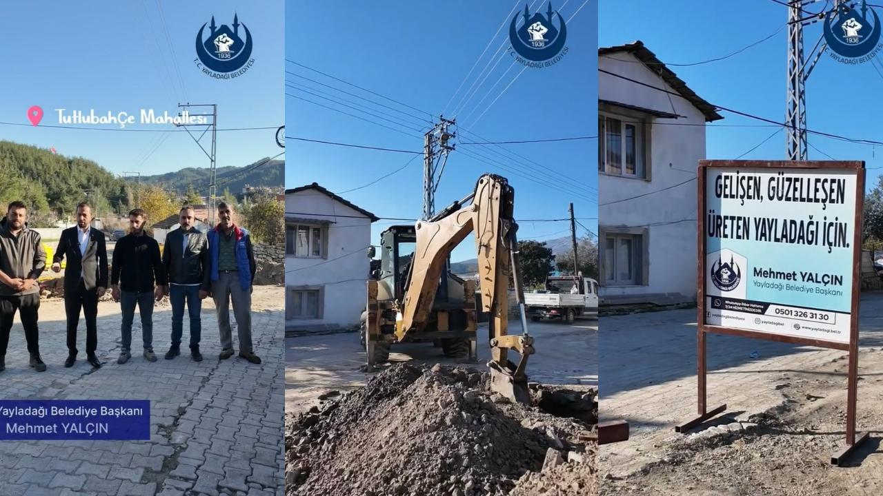 YAYLADAĞI’NDA DOĞALGAZ SEFERBERLİĞİ SÜRÜYOR