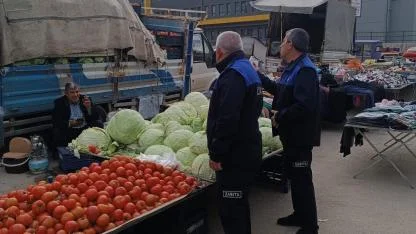 Zabıta Ekipleri Sağlıklı Gıdaya Ulaşım İçin Sahada