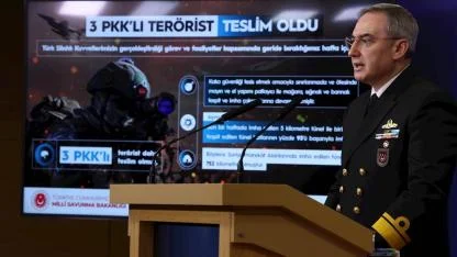 3 PKK’lı Terörist Teslim Oldu