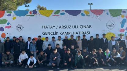 ARSUZ GENÇLİK KAMPI TAMAMLANDI