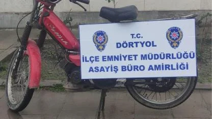 Dörtyol’da Motosiklet Hırsızlığı Aydınlatıldı