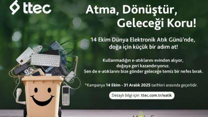 E-ATIKLAR DÖNÜŞÜME  KAZANDIRILIYOR