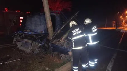 Harran Yolu’nda Korkutan Kaza: 2 Yaralı