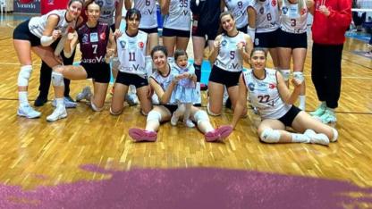 HATAY VOLEYBOL DEPLASMANDA KAZANDI