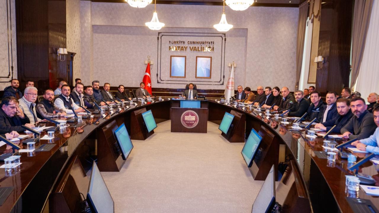 Hatay’da Kalıcı Afet Konutları Masaya Yatırıldı