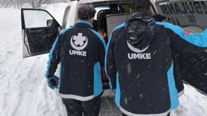 Hatay’da Kar Yağışına Rağmen Acil Sağlık Hizmetleri 7/24 Devam Ediyor