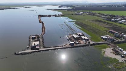 Hatay'da Tarım Arazileri Su Altında Kaldı