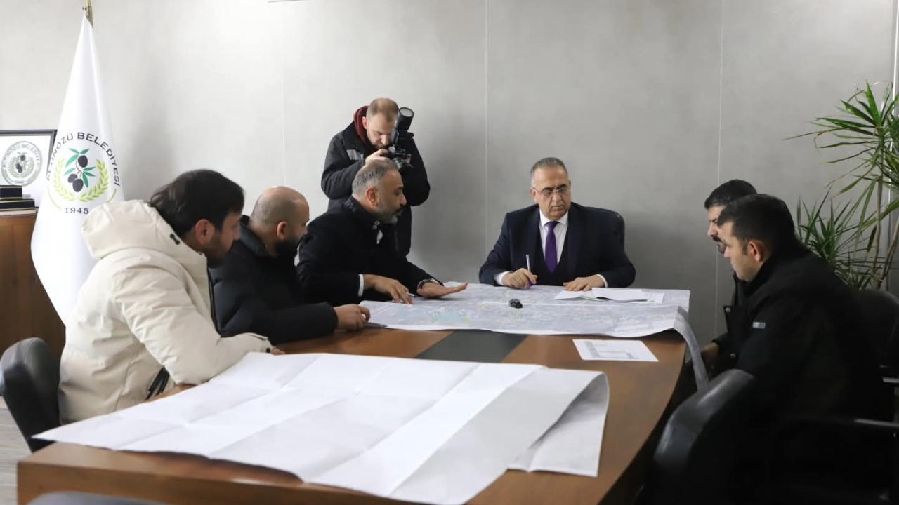 İÇME SUYU VE KANALİZASYON ÇALIŞMALARI MASAYA YATIRILDI