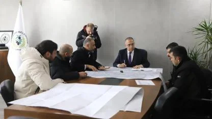 İÇME SUYU VE KANALİZASYON ÇALIŞMALARI MASAYA YATIRILDI