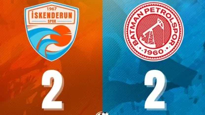 İskenderunspor’dan Lider Karşısında Son Dakika Beraberliği