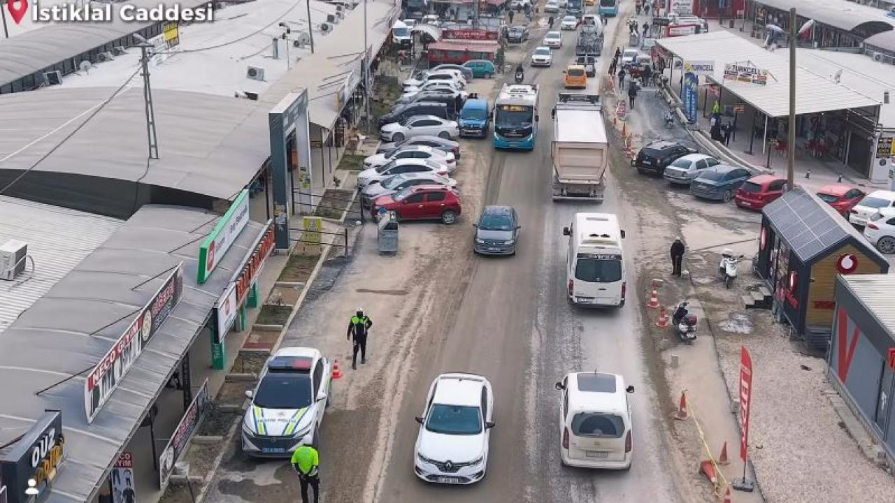 İstiklal Caddesi’nde Trafiğe Sıkı Denetim