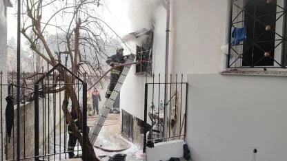 İtfaiyenin Hızlı Müdahalesi Olası Facianın Önüne Geçti