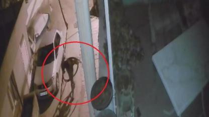 Kabloları Çalma Anları Kamerada