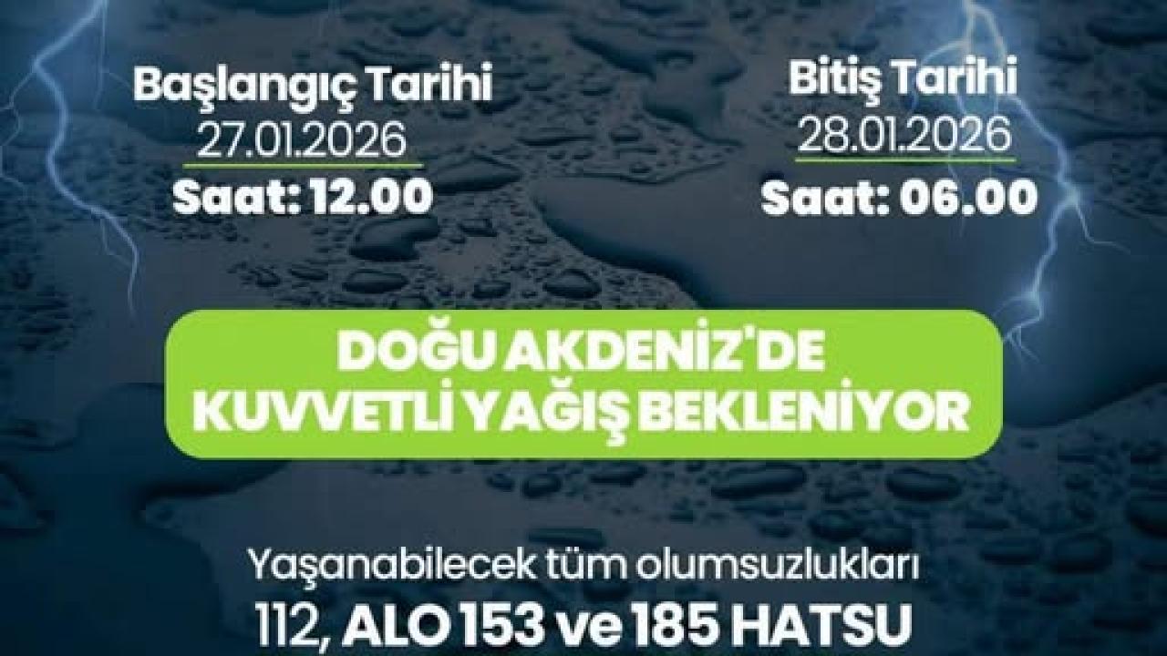 Kıyı İlçeleri İçin Alarm