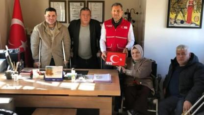 KIZILAY ENGELLİLER İÇİN SAHADA