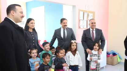 Kreşte Yürütülen Çalışmalar Yerinde İncelendi