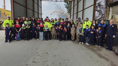 Öksüz Ve Yetim Çocuklar Trafik Denetimine Katıldı