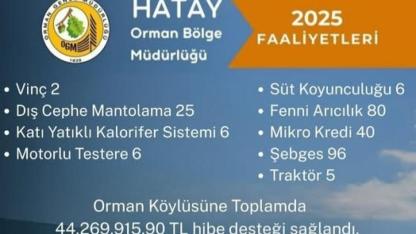 ORMAN KÖYLÜLERİ KALKINIYOR