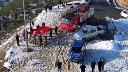 Ormanlık Alanda Bayrağa Anında Müdahale