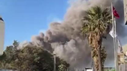 Patlamayla Yükselen Duman Paniğe Neden Oldu