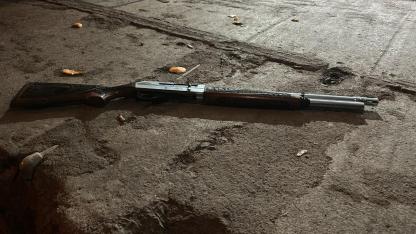 Polis Ekipleri Harekete Geçti, Pompalı Tüfekle Yakalandı