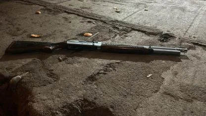 Polis Ekipleri Harekete Geçti, Pompalı Tüfekle Yakalandı