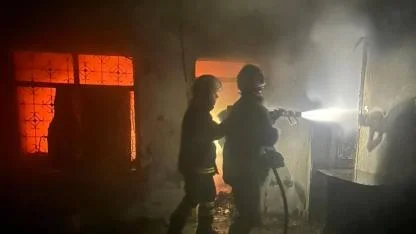 Reyhanlı’da Ev Yangını Korkuttu