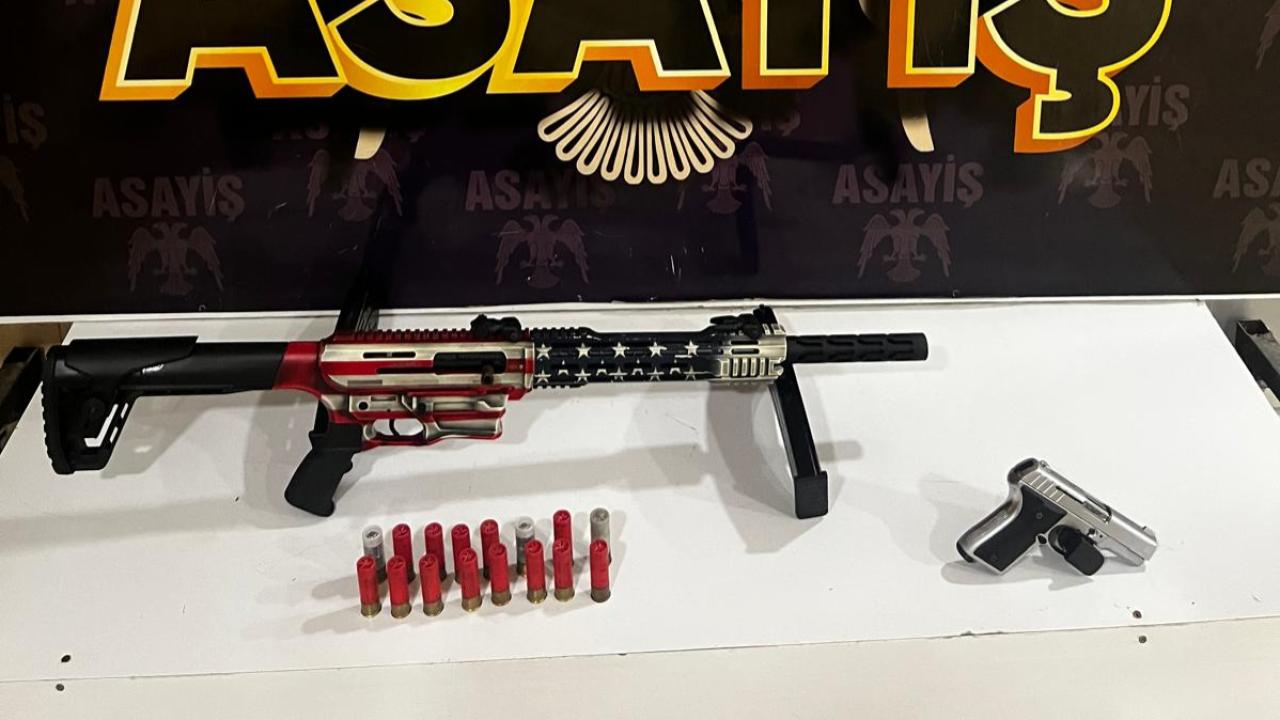 Samandağ’da Ruhsatsız Silah Operasyonu