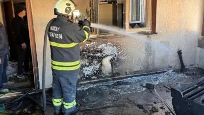 Serinyol Mahallesi’nde Mesken Yangını: 1 Kişi Dumandan Etkilendi