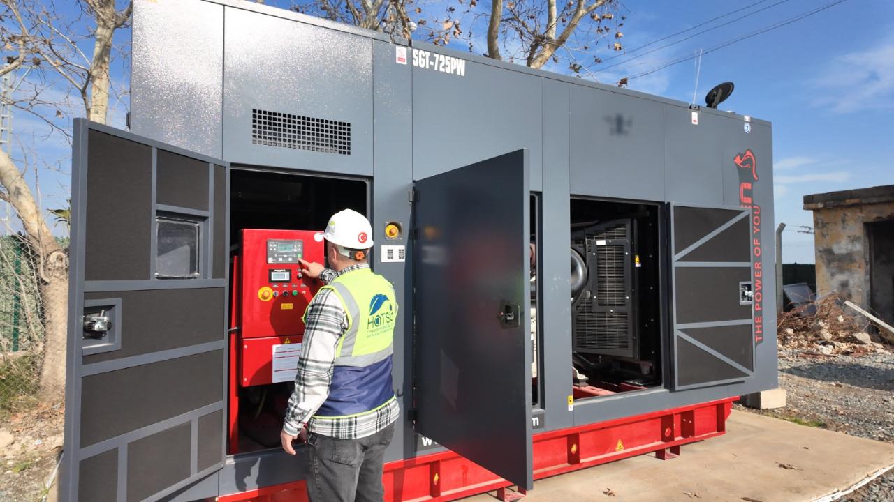 Su Tesislerine Jeneratör Takviyesi