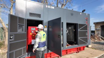 Su Tesislerine Jeneratör Takviyesi