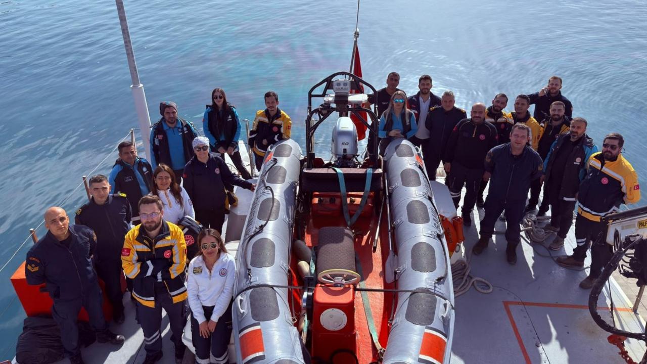 SUDAN KARAYA TAHLİYE EĞİTİMİ GERÇEKLEŞTİ