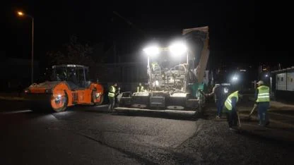 ŞÜKRÜ BALCI CADDESİ’NE ASFALTLAMA ÇALIŞMASI