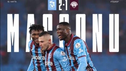 Trabzonspor 2-1 Kasımpaşa maç özeti ve golleri