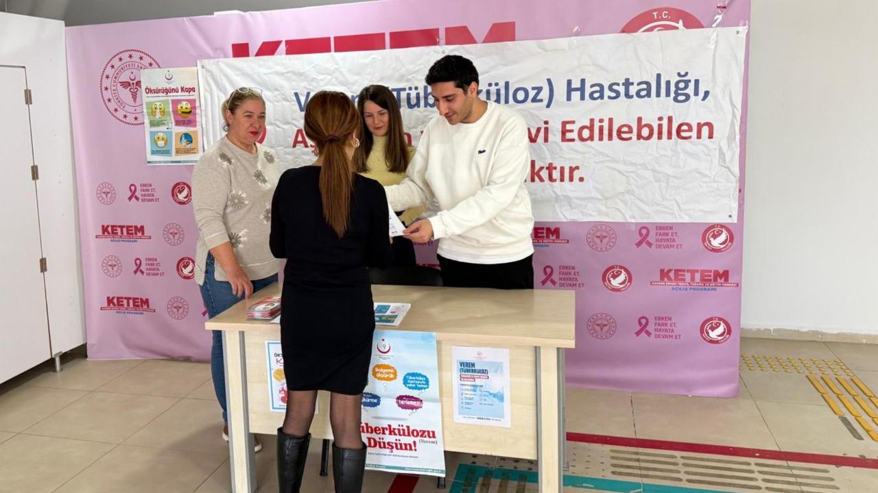 Tüberküloza Karşı Bilgilendirme Standı Kuruldu