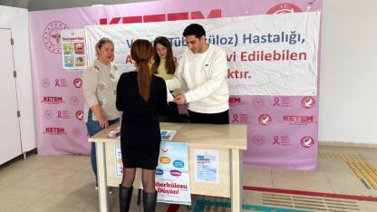 Tüberküloza Karşı Bilgilendirme Standı Kuruldu