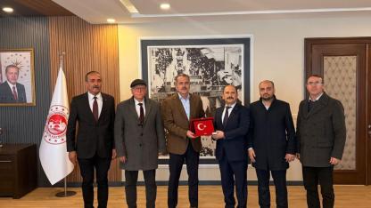 Türk Eğitim-Sen’den Kaymakam Akdaş’a Ziyaret