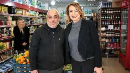 VEKİL KARA’DAN  ESNAFA ZİYARET