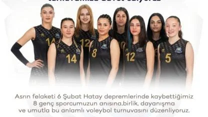 Voleybolun Kalbi Hatay’da Atacak