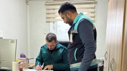 Zeytin Dalı Gümrük Kapısı’nda Çevre Sağlığı Denetimi