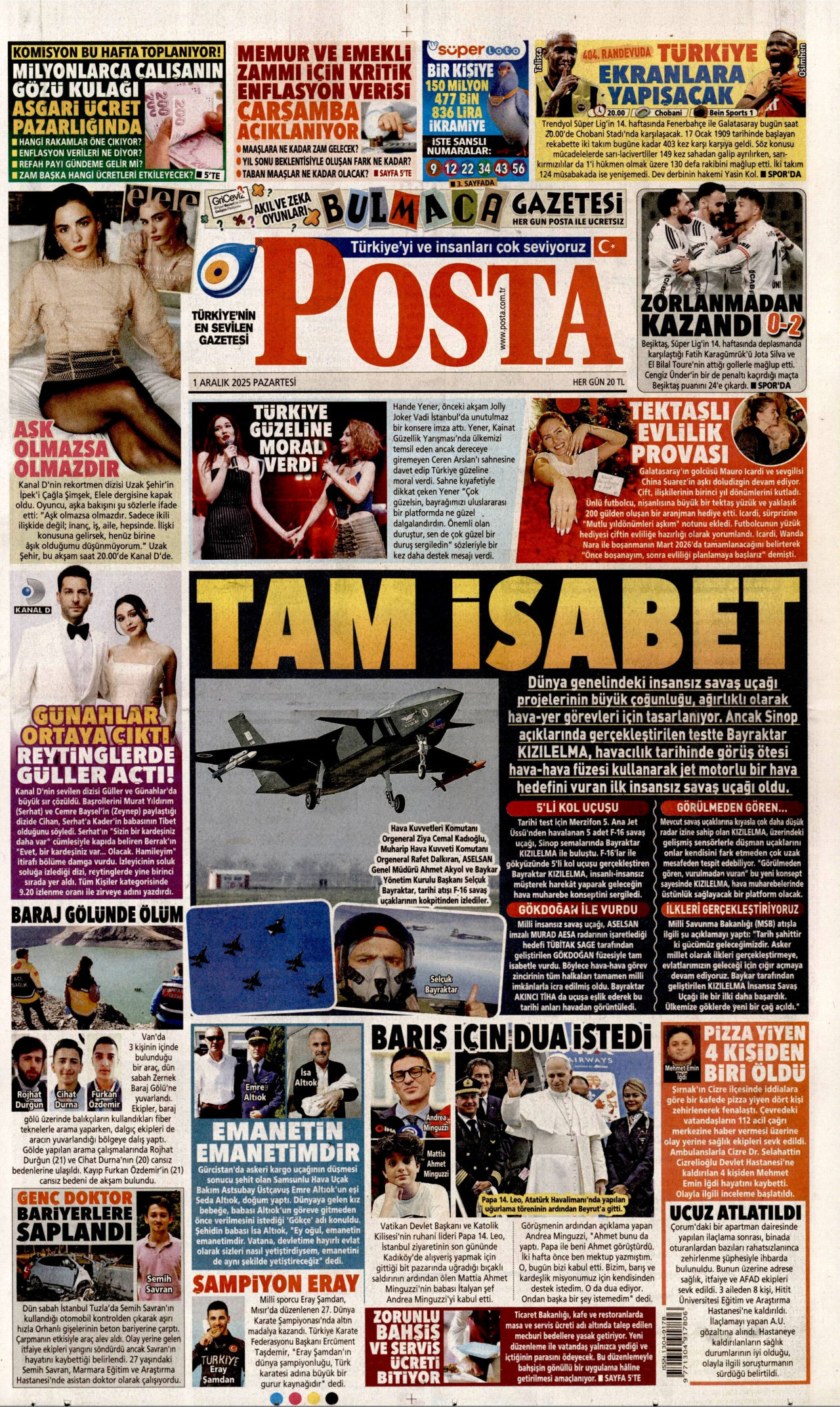 POSTA Gazete Manşeti