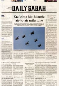 DAİLY SABAH Gazete Manşeti