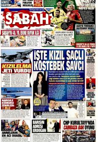 SABAH Gazete Manşeti
